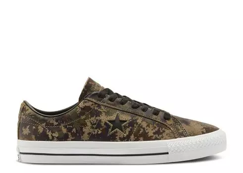 Кроссовки Converse One Star Pro Low 'Digi Camo', коричневый
