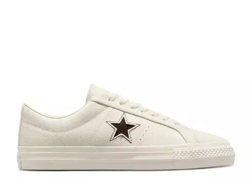 Кроссовки Converse One Star Pro Low 'Herringbone - Egret', кремовый
