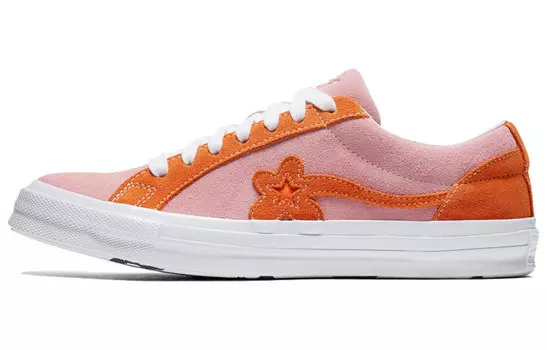Кроссовки Converse One Star Ox Tyler The Creator Golf Le Fleur Pink Orange