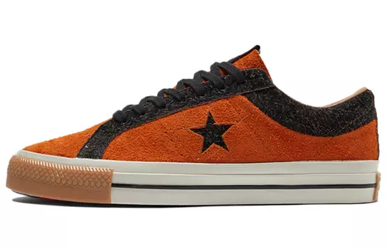 Кроссовки Converse One Star Retro Casual Skate Shoes Orange New Year Series Unisex