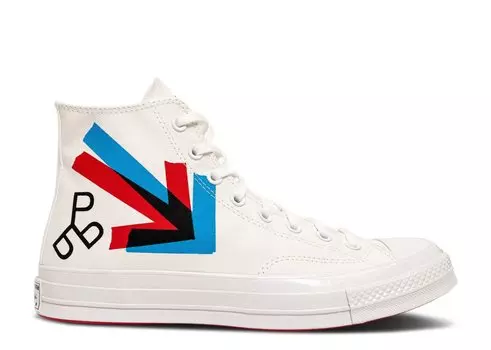 Кроссовки Converse Patta X Experimental Jetset X Chuck 70 High 'Patta Psychogeographic Practice', белый