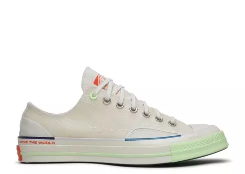 Кроссовки Converse Pigalle X Chuck 70 Low 'Barely Volt', белый
