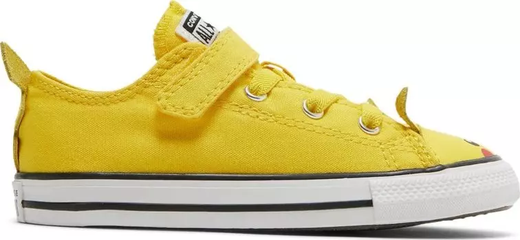 Кроссовки Converse Pokemon x Chuck Taylor All Star Low Easy-On TD Pikachu, желтый