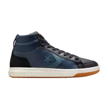 Кроссовки Converse Pro Blaze Classic Mid Midnight Pass Black, синий