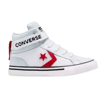 Кроссовки Converse Pro Blaze Strap Leather EasyOn High PS Retro Sport Block, белый
