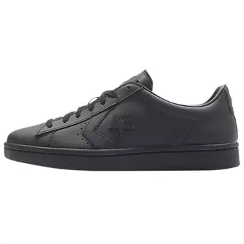 Кроссовки Converse Pro Leather 76 Low 'Mono Leather Pack - Triple Black', черный