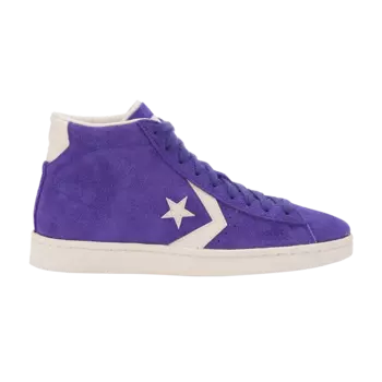 Кроссовки Converse Pro Leather 76 Mid Suede 'Candy Grape', фиолетовый