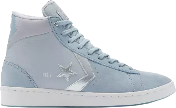 Кроссовки Converse Pro Leather High Heart of the City - Paris, синий