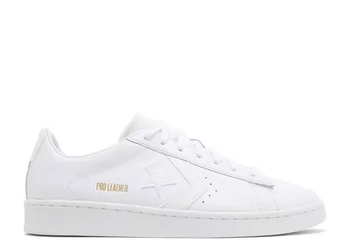 Кроссовки Converse Pro Leather Low 'Triple White', белый