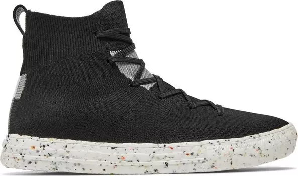 Кроссовки Converse Renew Chuck Taylor All Star Crater Knit High Black, черный