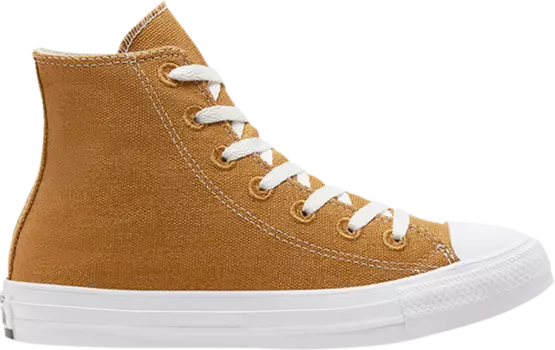 Кроссовки Converse Renew Cotton Chuck Taylor All Star High Wheat Natural, коричневый