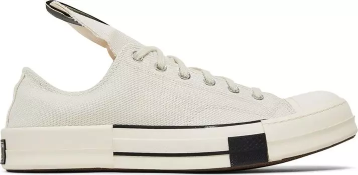 Кроссовки Converse Rick Owens x DRKSHDW DRKSTAR Chuck 70 Low Egret, белый