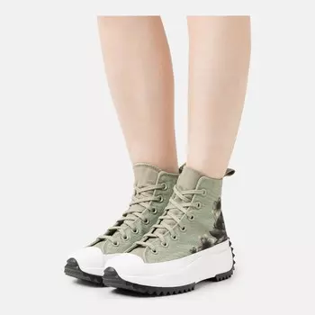 Кроссовки Converse Run Star Hike Desert Rave Platform, light field surplus/black/white