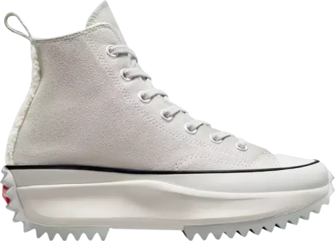 Кроссовки Converse Run Star Hike High Sherpa Trim, кремовый