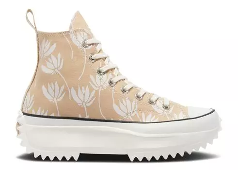 Кроссовки Converse Run Star Hike High 'Summer Spirit - Sesame', коричневый