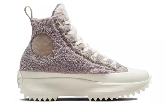 Кеды Converse Run Star Hike High Sherpa Vapor Mauve