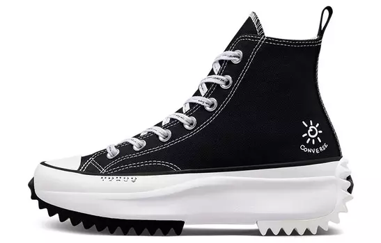 Кроссовки Converse Run Star Hike Hi Holiday Black White