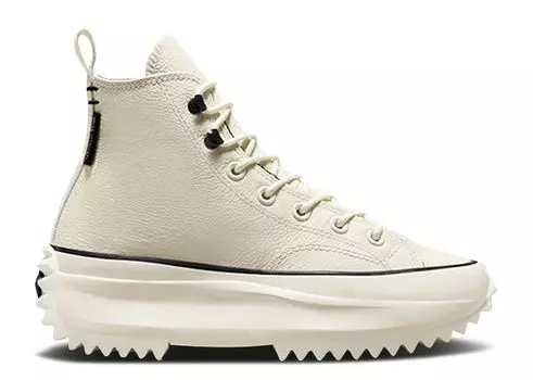 Кроссовки Converse Run Star Hike Platform High 'Egret Black', кремовый