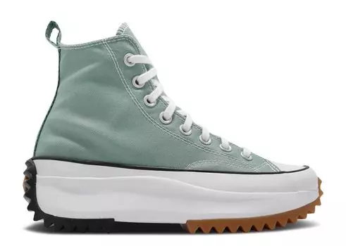 Кроссовки Converse Run Star Hike Platform High 'Jade Unity', зеленый