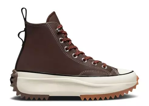 Кроссовки Converse Run Star Hike Platform High 'Dark Root Egret', коричневый