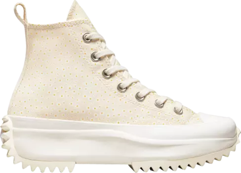 Кроссовки Converse Run Star Hike Platform High Daisy, кремовый