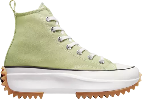 Кроссовки Converse Run Star Hike Platform High Seasonal Color - Olive Aura, зеленый