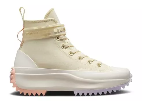 Кроссовки Converse Run Star Hike Platform Utility Strap High 'Soft Dune', кремовый