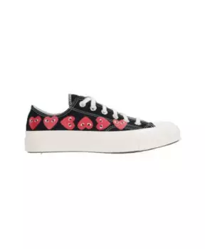 Кроссовки Converse с принтом в виде сердца Филипа Паговски Comme Des Garons Play, черный