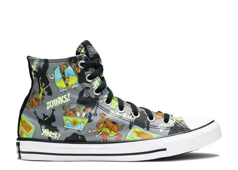 Кроссовки Converse Scooby-Doo X Chuck Taylor All Star High 'Chased By Ghosts', черный