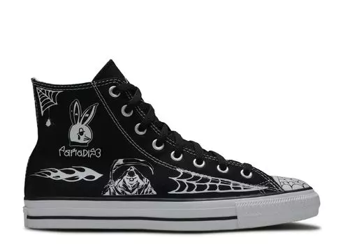 Кроссовки Converse Sean Pablo X Chuck Taylor All Star Pro High 'Black', черный