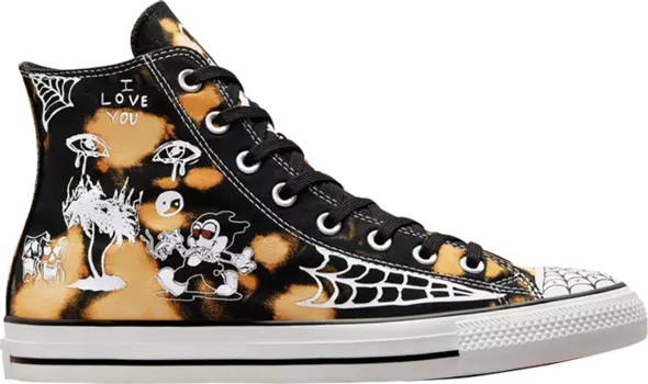 Кроссовки Converse Sean Pablo x Chuck Taylor All Star Pro High Black Casino, черный