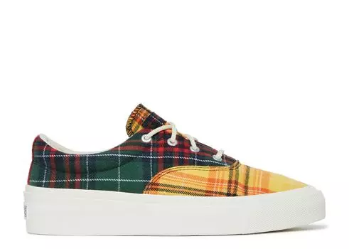 Кроссовки Converse Skid Grip Low 'Twisted Plaid - Egret', разноцветный