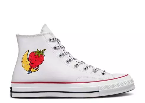 Кроссовки Converse Sky High Farm Workwear X Chuck 70 High 'Strawberry Moon - White', белый