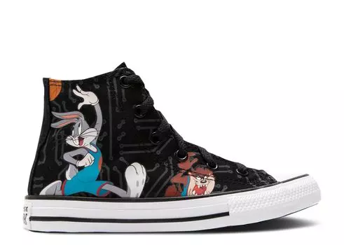 Кроссовки Converse Space Jam X Chuck Taylor All Star High Kids 'Tune Squad', черный