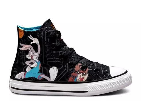 Кроссовки Converse Space Jam X Chuck Taylor All Star High Ps 'Tune Squad', черный