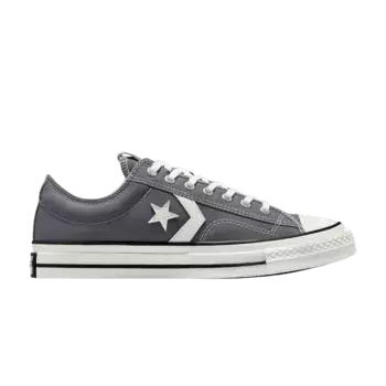 Кроссовки Converse Star Player 76 Low Premium Canvas - Plum Cove, серый