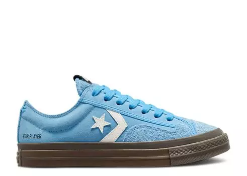 Кроссовки Converse Star Player 76 Suede Low 'Light Blue', синий