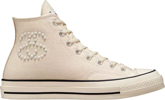 Кроссовки Converse Stussy x Chuck 70 High Fossil, загар