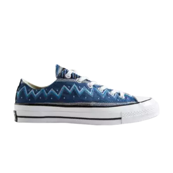 Кроссовки Converse Stussy x Chuck Taylor All Star 70 Ox 'Tom Tom', синий