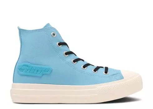 Кроссовки Converse The Powerpuff Girls X Chuck Taylor All Star Light PLTS High GS, цвет Bubbles