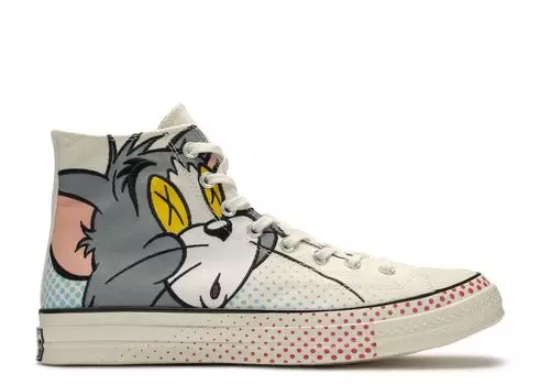 Кроссовки Converse Tom And Jerry X Chuck 70 High, кремовый