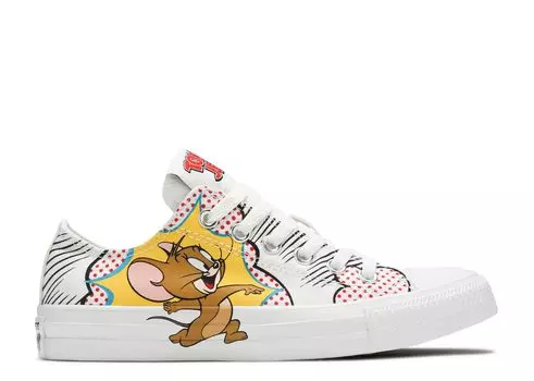 Кроссовки Converse Tom And Jerry X Chuck Taylor All Star Low 'Carton', белый
