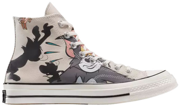 Кроссовки Converse Tom & Jerry x Chuck Taylor All Star High 'Egret', кремовый