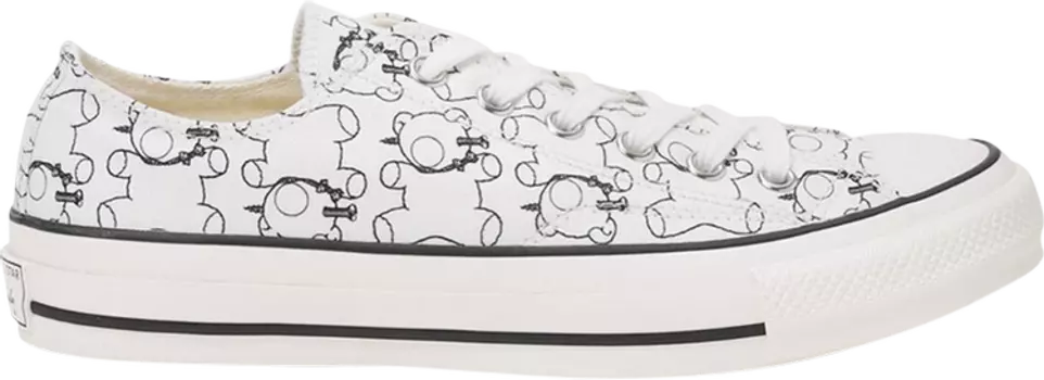 Кроссовки Converse Undercover x Addict x Chuck Taylor All Star Low Teddy Bear, белый