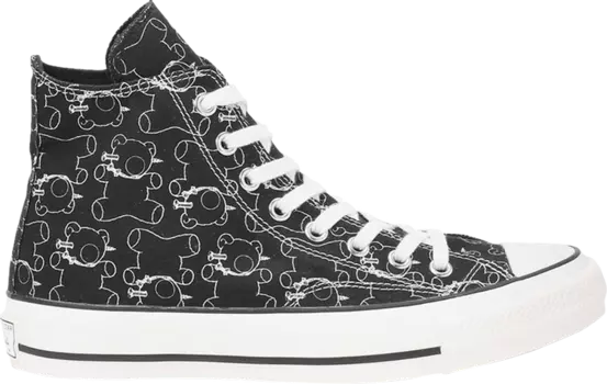 Кроссовки Converse Undercover x Addict x Chuck Taylor All Star High Teddy Bear, черный