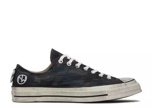 Кроссовки Converse Undercover X Chuck 70 Ox 'Camo', зеленый