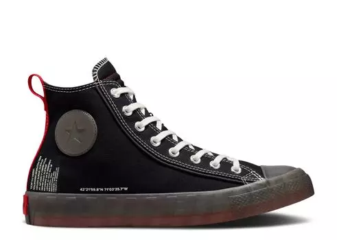 Кроссовки Converse Unt1Tl3D High 'Black Almost Black', черный