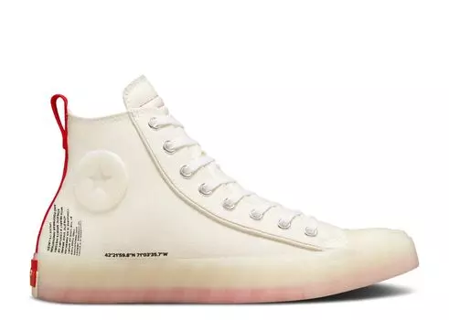 Кроссовки Converse Unt1Tl3D High 'Egret Natural Ivory', кремовый