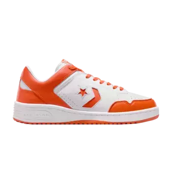 Кроссовки Converse Weapon Low White Orange, оранжевый