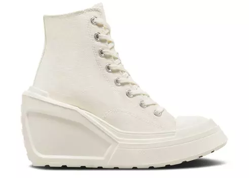 Кроссовки Converse Wmns Chuck 70 De Luxe Wedge 'Egret', кремовый